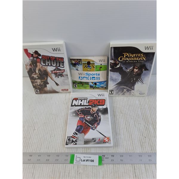 Assorted Wii Games