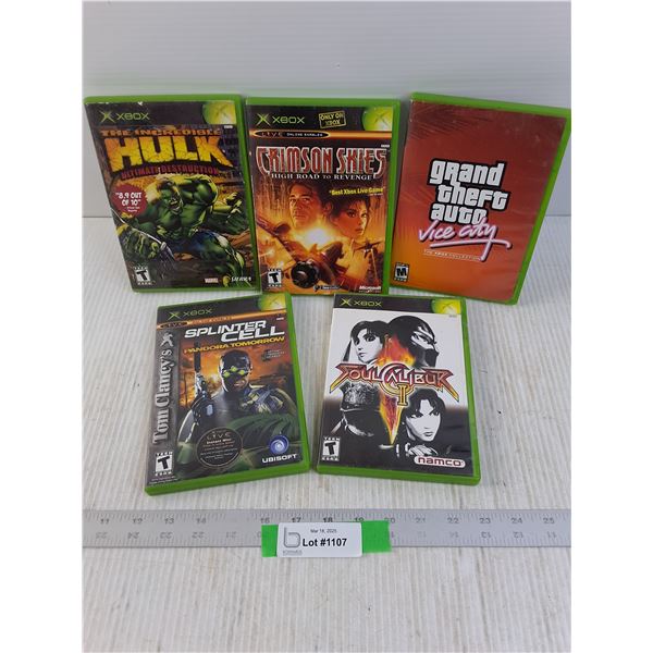 Assorted Original Xbox Games