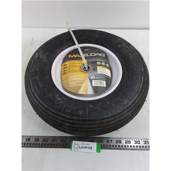 MaxLoad 16" Pneumatic Wheelbarrow Tire