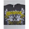 Image 2 : VeloPlush Adult Size Bike Seat with Bar Insert & Large Monroe Shocks & Struts T-Shirt
