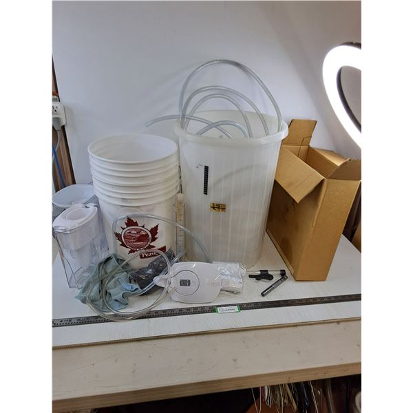 * Brita Water Filters & Water Lines & Pails, Charcoal, Flashlight
