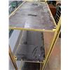 Image 2 : * 4-Wheel Metal Frame Shelf Rack 53" x 22" x 74"
