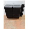 Image 1 : * Pair of Cerwin Vega Speakers - Each 37" x 18.5" x 19" - Untested, Laserline DVD Plastic Storage Ra