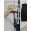 Image 2 : Mixed Lot (Carpenter's Level, Hammer, Powerbar, Extension Cord, Magic Bag)