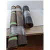 Image 2 : (2) Rolls of Roofing Paper Approx. 36 & 37" Wide, Vinyl Roll 22" Wide