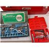 Image 3 : Tap and Die Set, Drill Bits, Craftsman Toolbox- As Is, Misc.