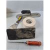 Image 2 : Drywall Supplies- Tape, Scraper, Knife, Misc.