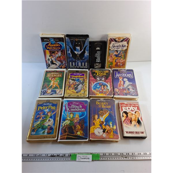 (12) Various VHS Cassette Movies