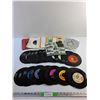 Image 1 : Various 45s Vinyl Records