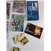 Image 8 : Comic Books, VHS Titanic Movie, Star Tracker and Wildlife Photo Cards