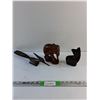 Image 1 : (3) Wooden Decorations