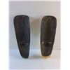 Image 3 : (2) Indonesian Wood Carved Decorations