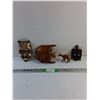 Image 1 : (4) Wooden Decorations
