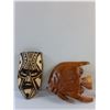 Image 2 : (4) Wooden Decorations