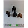 Image 1 : (3) Wooden Decorations