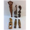 Image 2 : (6) Various Wooden Decorations