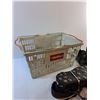 Image 2 : (3) Pairs of Ice Traction Cleats and Shopping Basket
