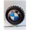 Image 1 : BMW Metal Bottle Cap Wall Decor - 16.5" Diameter