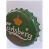 Image 2 : Carlsberg Beer Bottle Cap Wall Decor - 16.5 Diameter