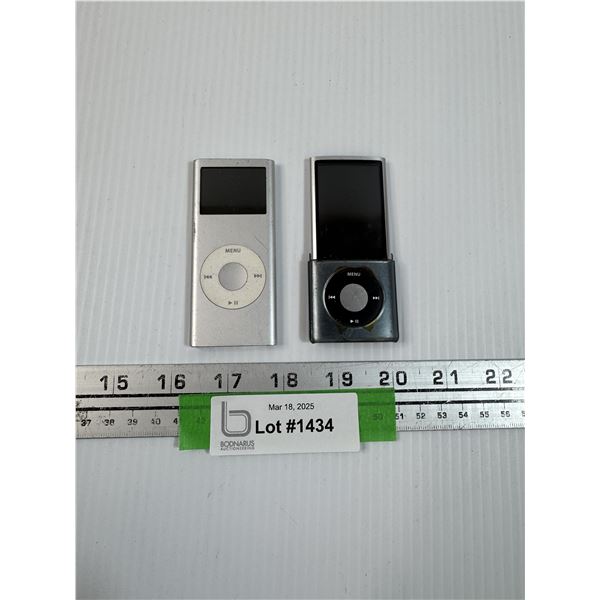 (2) Apple IPods - As Is