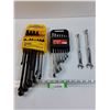 Image 1 : Craftsman SAE Ratcheting Wrench Set, Stanley SAE Wrench Set (Not Complete), (2) Twist SAE Wrenches