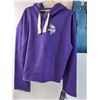 Image 2 : Vikings Purple  Women XL Hoodie & Calvin Klein Jean Skirt Size 10