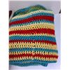 Image 2 : (3) Afghan/Crochet Throw Sized Blankets