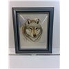 Image 1 : Wolf Watercolor Painting - 22"x 26"