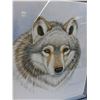 Image 3 : Wolf Watercolor Painting - 22"x 26"