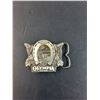 Image 2 : Olympia Beer Good Luck  Belt Buckle - 3.5" x 2.5"