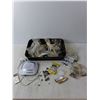Image 2 : Ipod, As Is Threaded Plugs Various Sizes, Retangular Metal Tray, misc