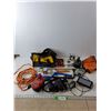 Image 1 : Garmin GPS, As Is, Extension Cord, Drill Bits, Misc