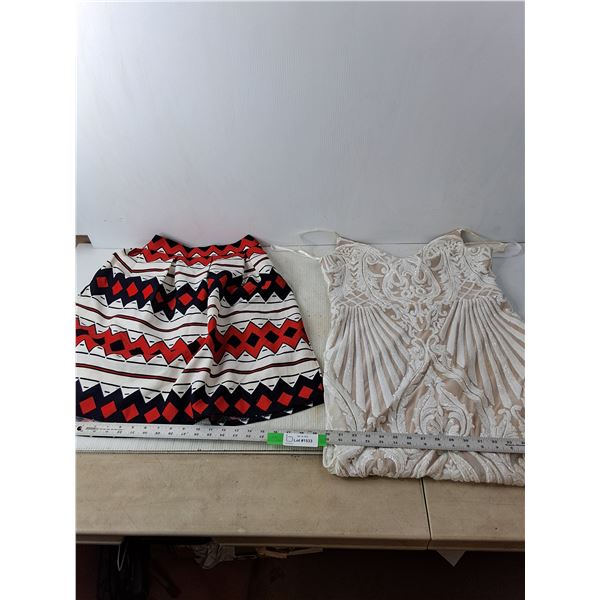 Skirt- Stretches- Size Unknown, Sequined Dress - Size XL