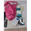 Image 3 : Various Phone Cases, Pink Cloth Bag, Misc