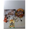 Image 1 : Fox Lot- Wreath, Photo, Stuffie, Figurine, Misc.