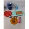 Image 2 : Instax Mini Camera- As Is, Spongebob Tin, Fidget Toy, Misc.