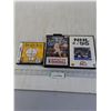 Image 1 : (3) Video Games (2 Sega Genesis Baseball & Hockey, Nintendo DS Brain Age)