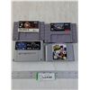 Image 1 : (4) Cartridge Video Games (Super Nintendo, irem)