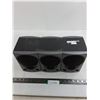 Image 1 : (3) Mission Bookshelf Speakers - As is