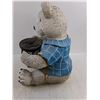 Image 3 : Outdoor Yard Decor Battery Powered Honey Pot Bear