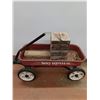 Image 1 : Vintage Henry Express Child's Wagon 28" x 13", Wood Blocks