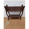 Image 1 : * Vintage Wooden Bookshelf 27" x 9" x 26"