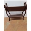 Image 2 : * Vintage Wooden Bookshelf 27" x 9" x 26"