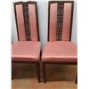 Image 2 : * Set of 4 Vintage 40" High Back Dining Chairs