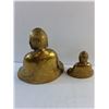 Image 4 : (2) Brass Buddha Home Decorations