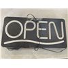 Image 1 : LIGHT UP OPEN SIGN