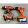 Image 1 : BLACK AND DECKER 18V DRILL AND 12V DRILL