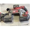 Image 1 : CORDLESS MILWAUKEE 18V DEEP CUT BAND SAW WITH BATTERY AND CHARGER