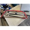 Image 4 : TOTE WITH GARDEN TOOLS, WINCH, SAW AND MORE