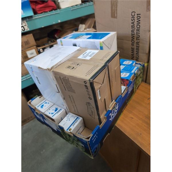 LARGE LOT OF INK TONER AND INK CARTRIDGES